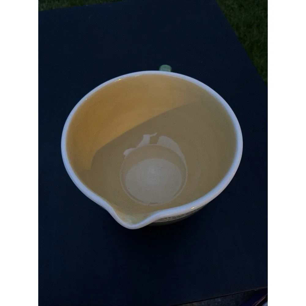 Pfaltzgraff Circle of Kindness Tipperary Bakers Batter Bowl Green VTG Pancakes
